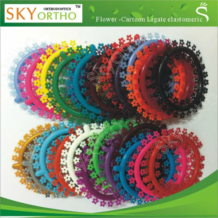 flower-cartoon ligate elastomeric