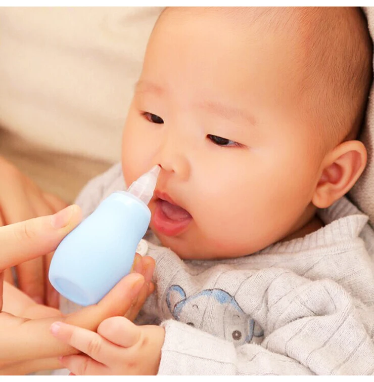 Health Silione Nose Snot Cleaner Softest Vacuum Baby Nasal Aspirators  #cz 