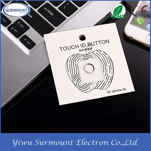 Iphone 6 Home Button Design Part - 44: Hot Promotional Products Metal Home Button Sticker For IPhone 6 Touch ID Button For IPhone 6
