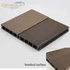 Brushed surface swimming pool outdoor wpc decking flooring
