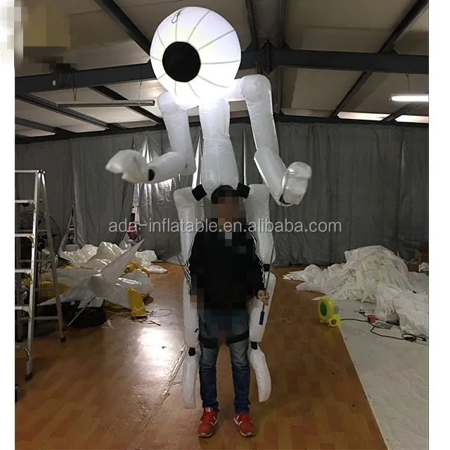 Alien Model Walking Costume Inflatable - Weird Puppet for Parade
