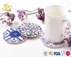 CARIBOU Coasters Bohemian Mandala Set One Design Absorbent Neoprene Coasters for Drinks, 6pcs Set