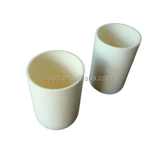 1700 degree alumina crucible round type usde for 1700.C muffle furnace