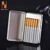 Brand New Cigarette Holder Box with Removable USB Electronic Lighter Heating Wire Lighter Case Hold 20 pcs Cigarette