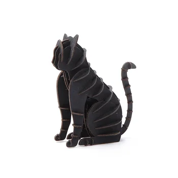 3d cat puzzle