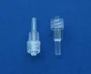2.0 3.0 4.0mm tubing hose slip Plastic Clear Male luer lock adapter fitting connector
