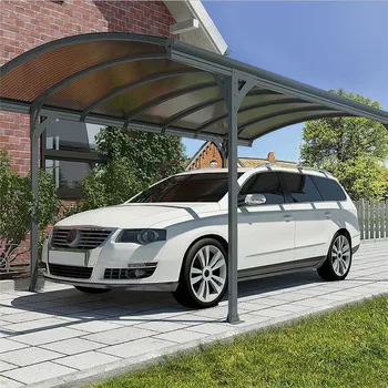 Polycarbonate Sheet Aluminum Frame Driveway Gate Canopy Carports - Buy ...