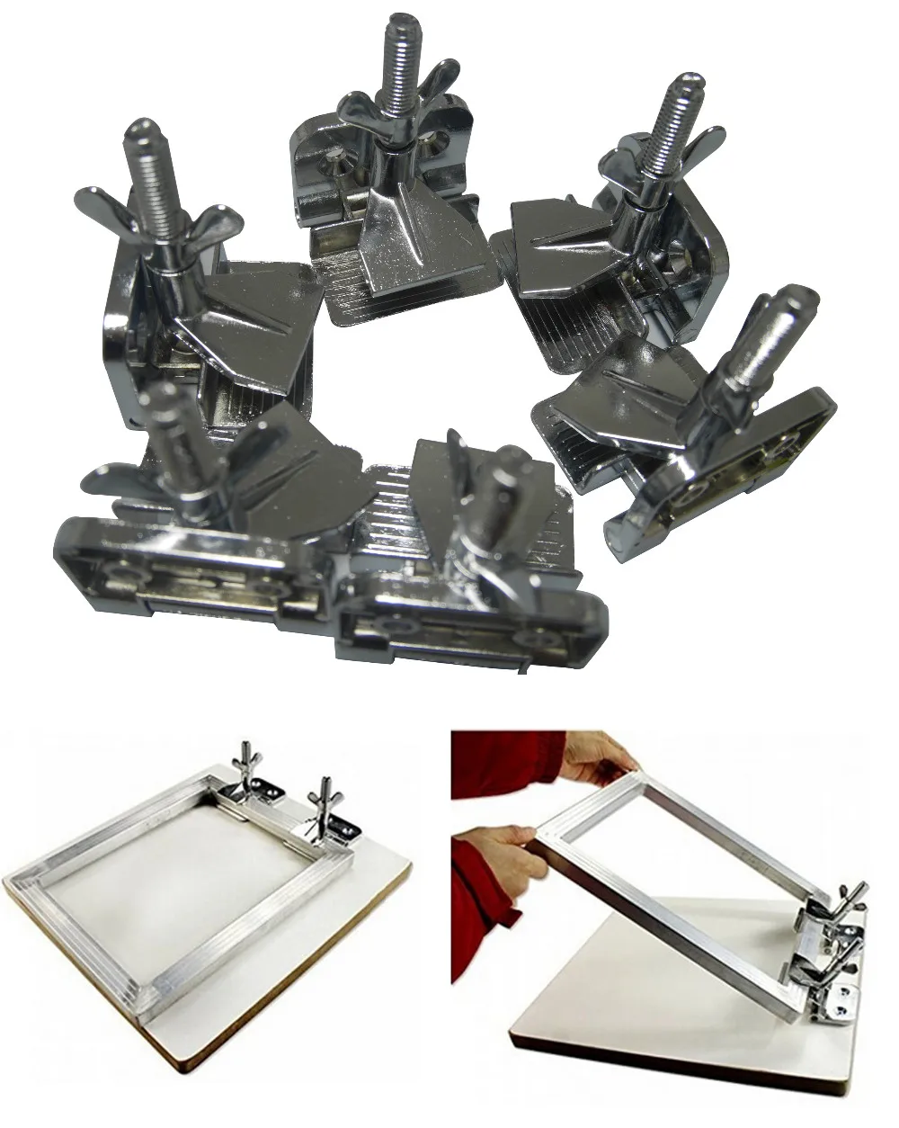 screen printing Hinge Clamp for frame