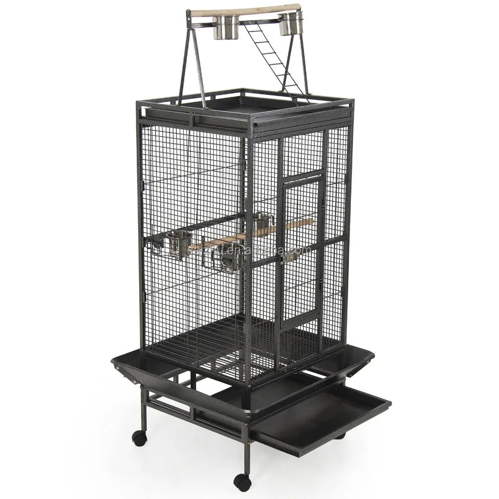 large playtop bird cage