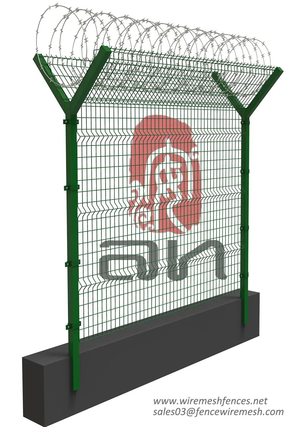 Welded Garden Fence Panels Price Philippines Popular / Pvc Coated 3d ...