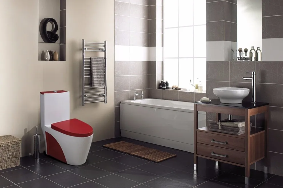 9168 Orange Color Sanitary Ware Toilet High Quality Buy Toilet