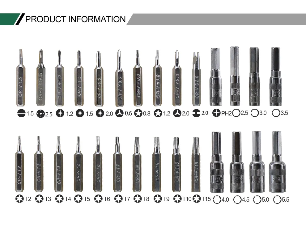 BST-8921 38pcs Top Quality Precision Cordless Torx Screwdriver Drill Bit Set DIY Tools Set for Repairing Computer.jpg