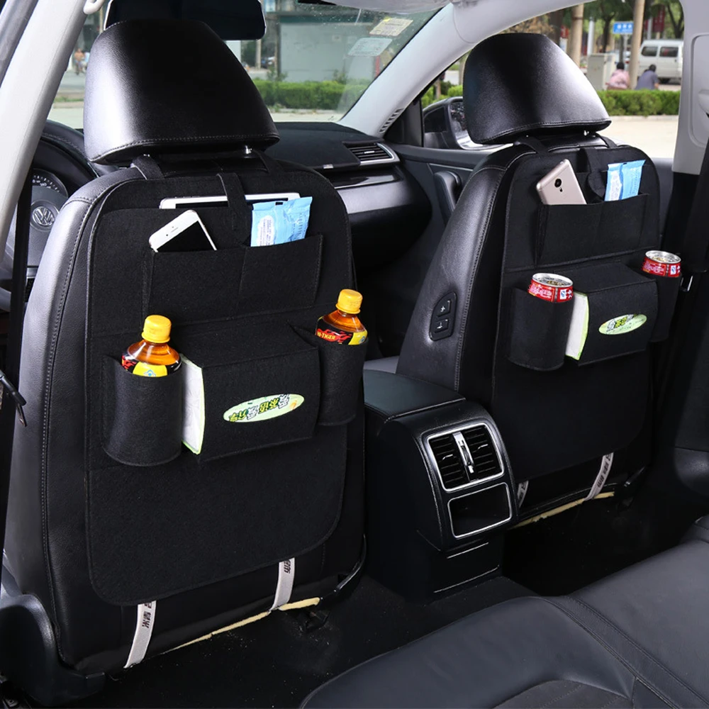 Organizer Car Automobile Hanging Seat Bag Humanized Storage Felt Back Seat Pockets Buy Felt 