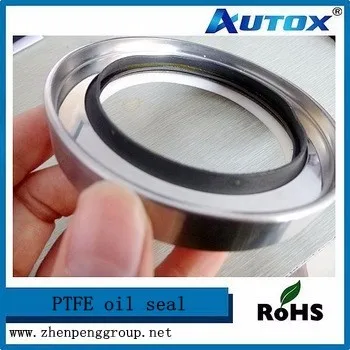 Double lips rotary screw air compressor stainless steel PTFE oil seals 55x72x12 