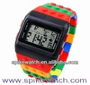 2013 popular silicone summer rainbow wrist watch