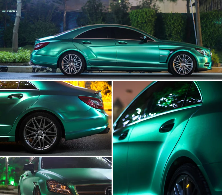 Stain Chrome Car Full Body Wrap Vinyl Paint Protection Film With Bubble