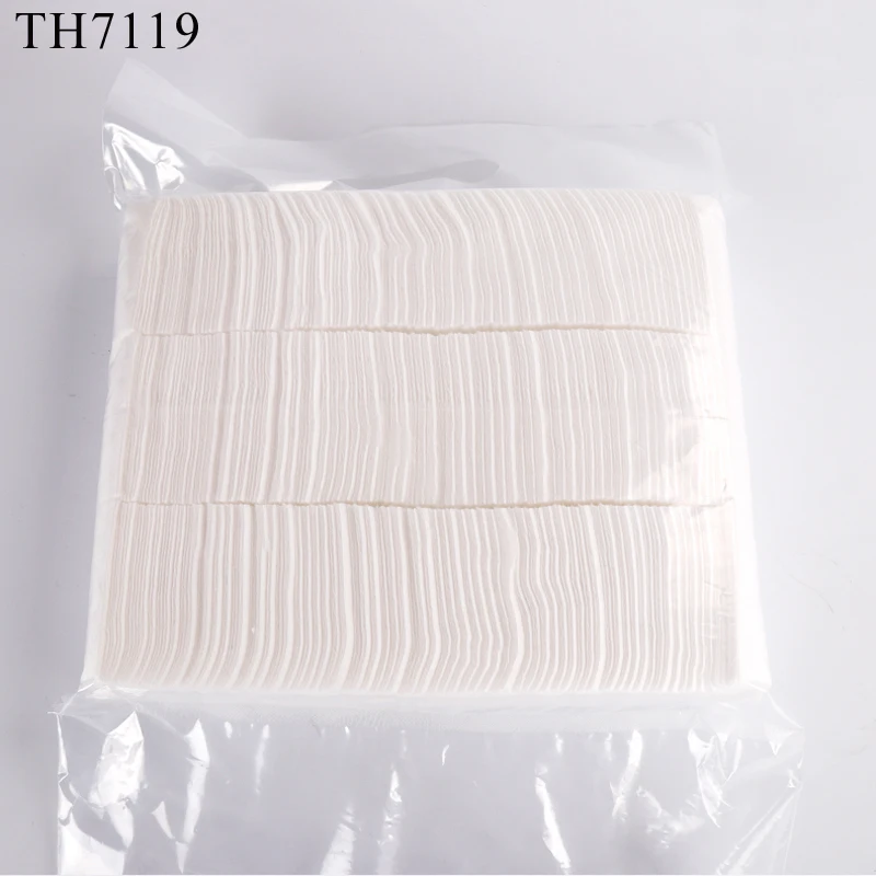 High Quality Personal Care Disposable Exfoliating Square Cotton Pad