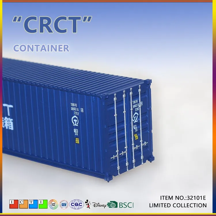 Original Manufacturer Plastic Shipping Container Models 187 Scale 40ft
