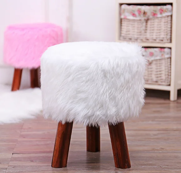 Factory Hot Sale Faux Fur Stool Cover Chair Cover Buy Factory Hot