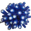 12V LED String 12MM Digital RGB WS2811 Pixel Module Waterproof IP68 Full Color for Letter Sign Lights Square Shape