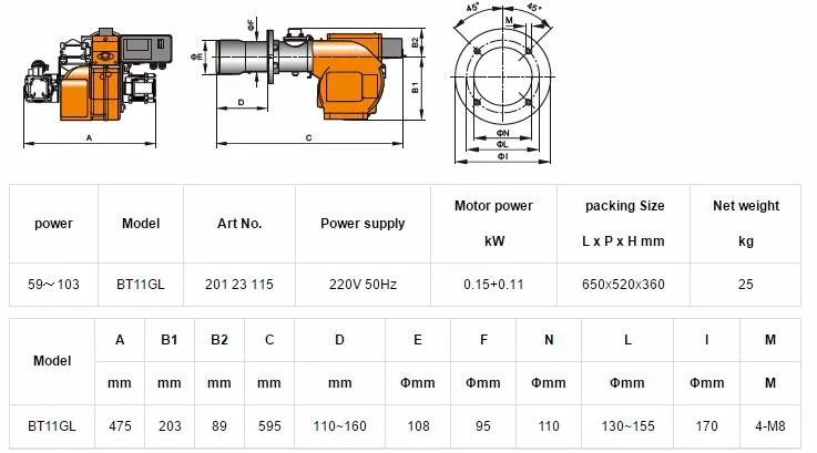 baite light oil burner manual