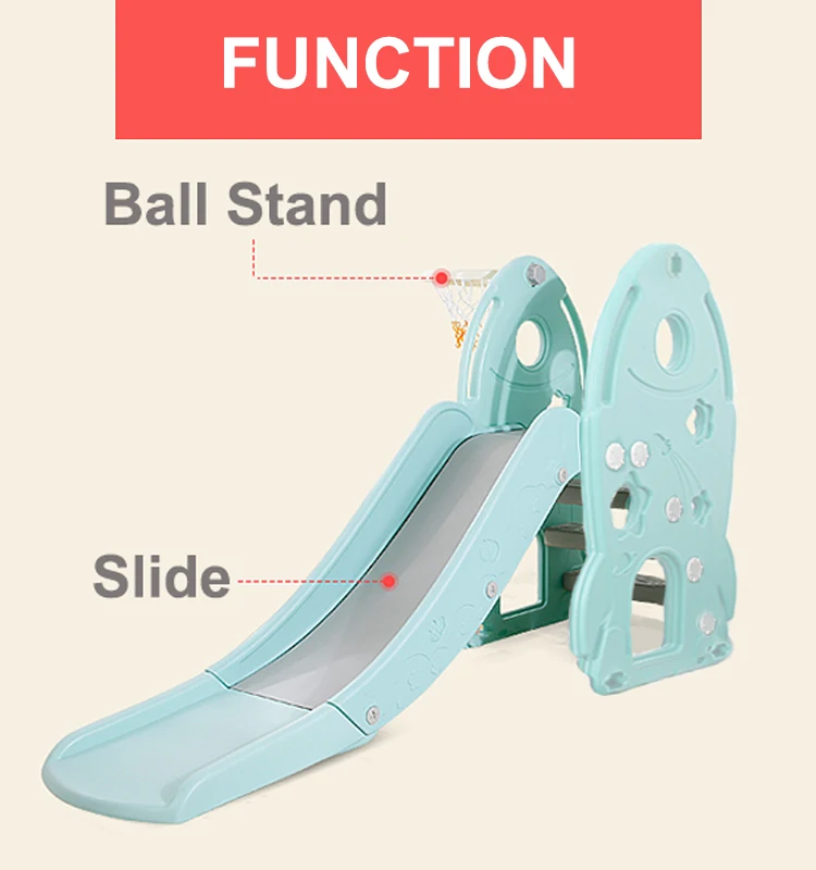 2018 New Kids Plastic Indoor Playground Slide - Buy Indoor Playground ...