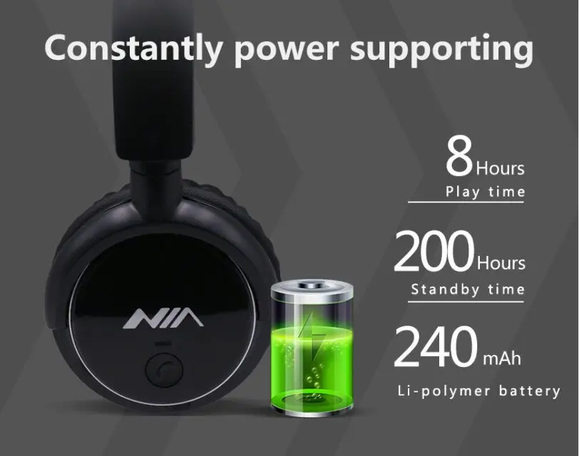 Free Sample Bluetooth Headphones NIA-Q1