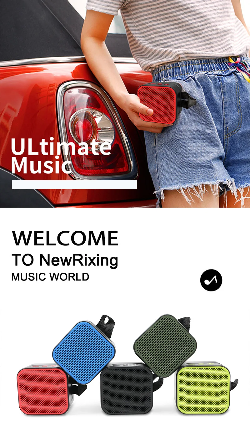 Best Price Waterproof Small Mini TWS Wireless Portable Music Bluetooth Speaker - ANKUX.COM