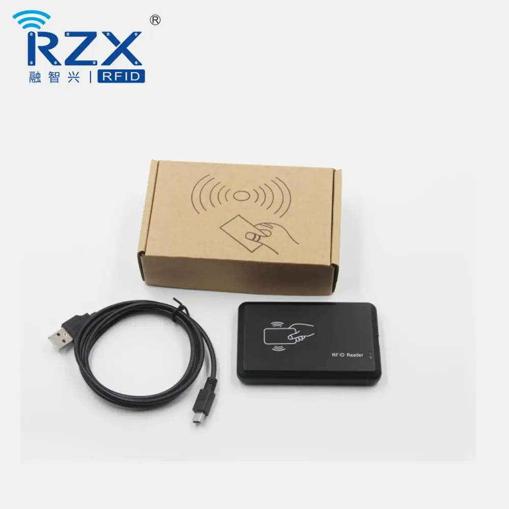 Square Type-C Card Reader - 125Khz RFID Mobile Phone Card Reader (White)