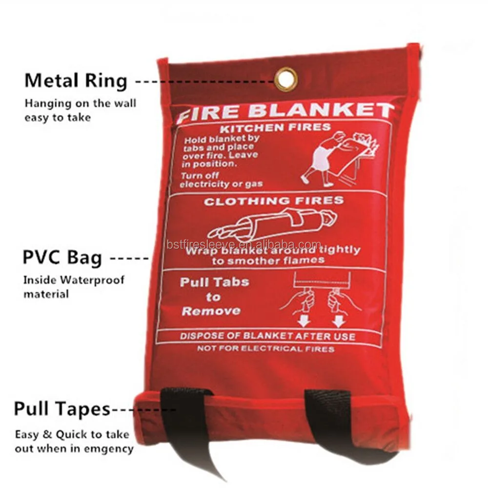 Bstflex Carbonized Felt Welding Blanket Emergency Fire Extinguishing