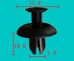 retainer plastic rivet