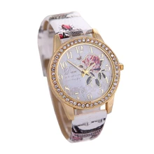2015 New Brand Dress Casual Clock Female Relogio Watch Diamond Wristwatches Luxury Quartz Women Silicone Fashion Watches