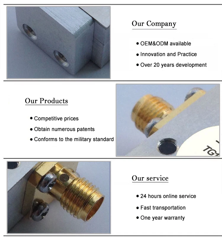 RFTYT Custom 60 W RF Broadband Isolator Manufacturer