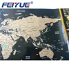 New Idea Personalized Gift Products World Map For Travel Adventurers