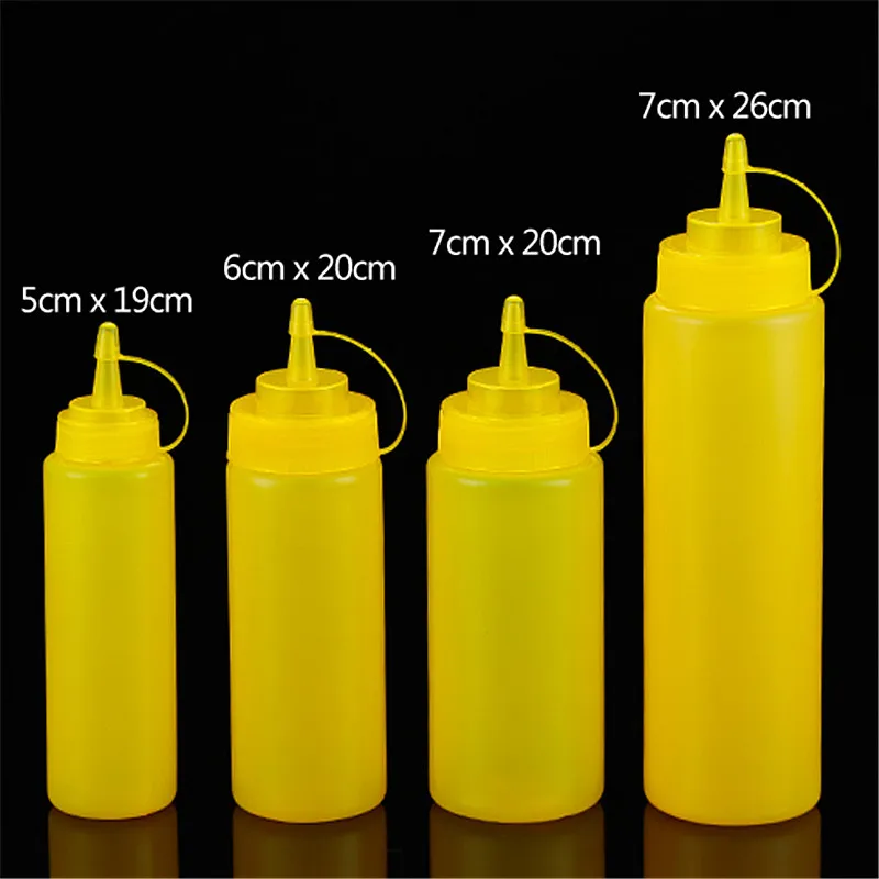 12oz/16oz/24oz Plastic Squeeze Bottle For Sauce Buy Squeeze Bottle