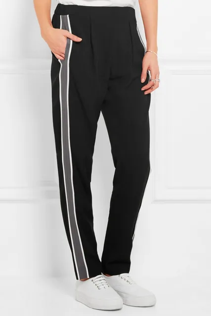 mens nike taped joggers