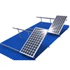Easy Installation Solar Panel Mounting on Metal Roof for Renewable Energy System