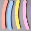 Gold Supplier China bending long nail file buffer high quality durable polish emery board double side sand paper manicure tools