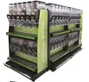 Durable metal display equipment display shelf for supermarket