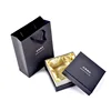 Hard luxury custom logo drawer slide paper belt wallet packaging box