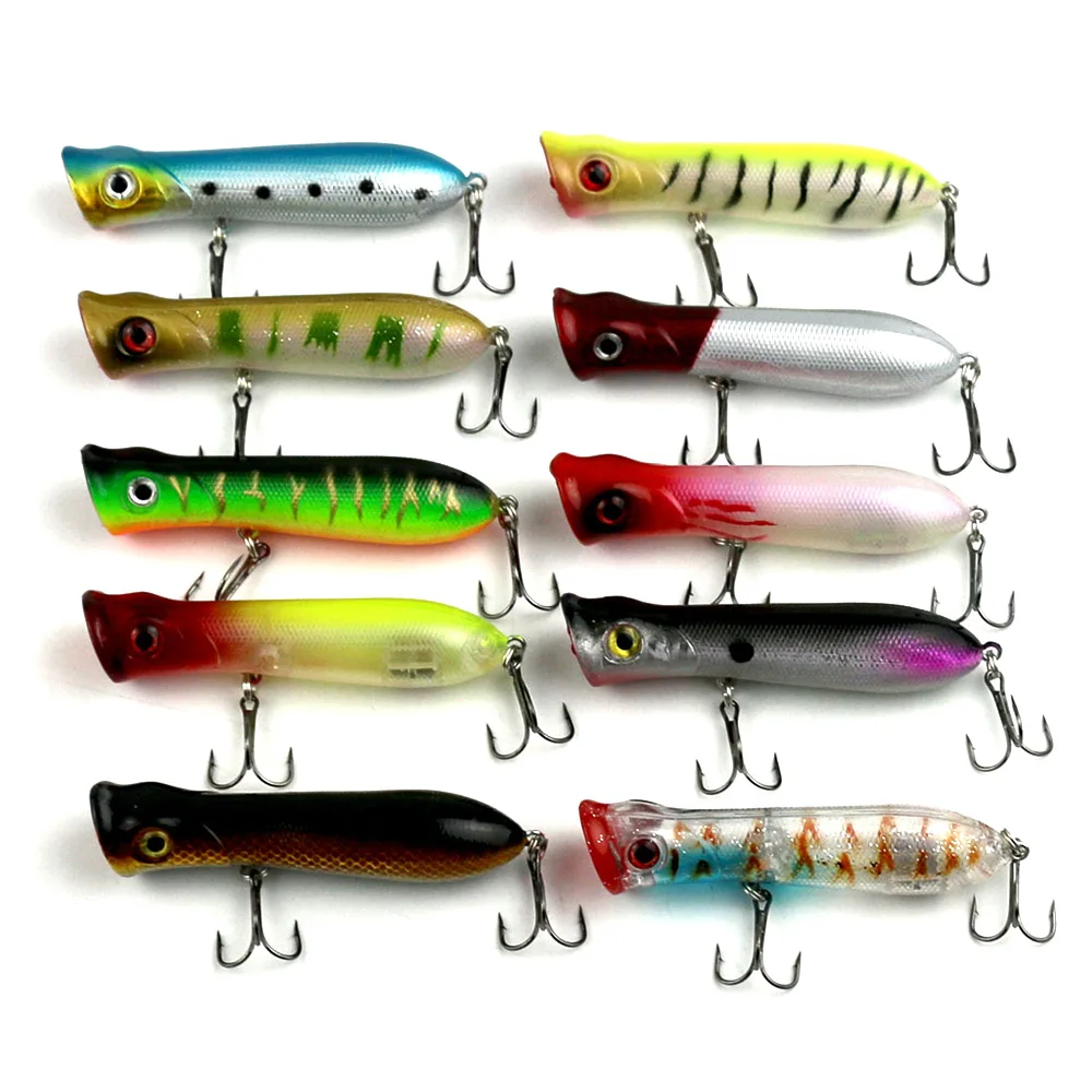 Поппер на окуня самый уловистый Hengjia Popper Anzuelos Stickbait Juego De Pesca Señuelo Flotante Cebo - Buy Pop