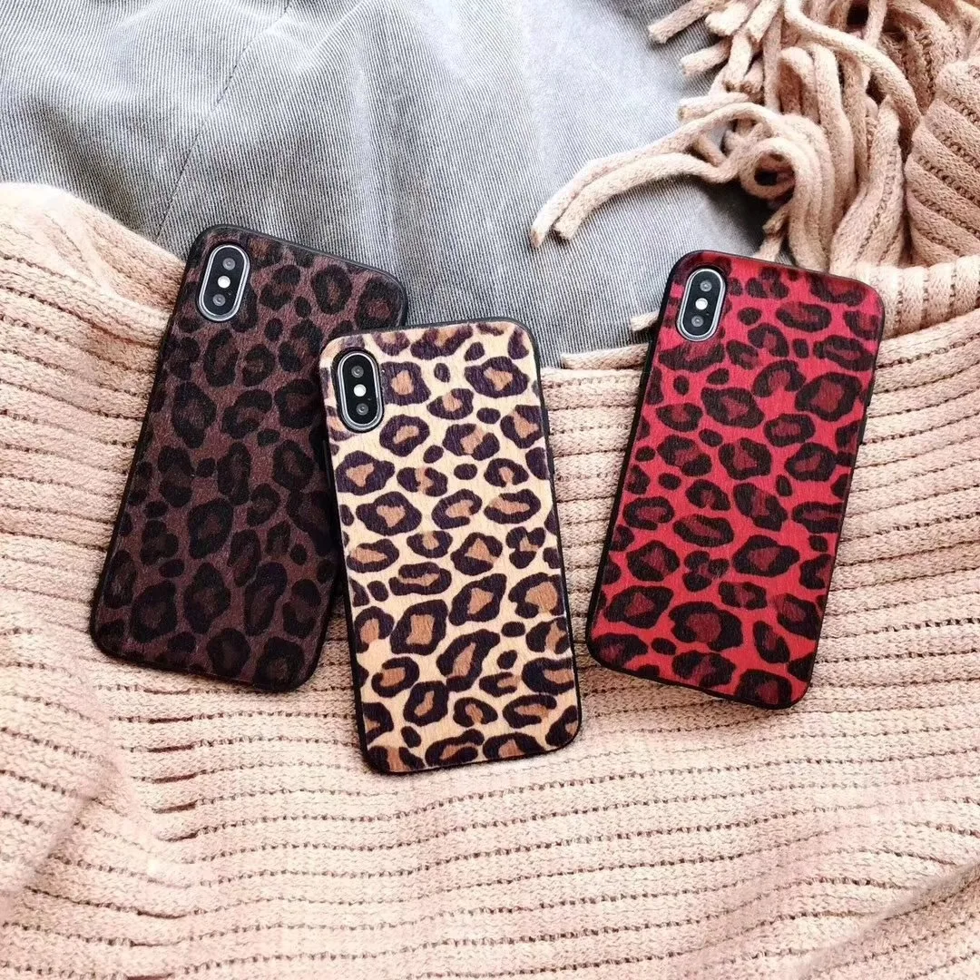 leopard cell phone case