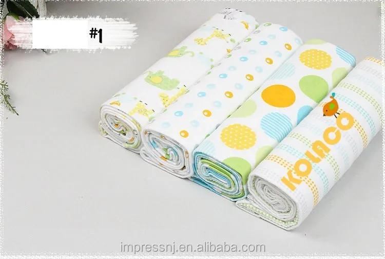 Super Soft Flannel Baby Receiving Cotton Blanket 4pcs Per Pack Buy