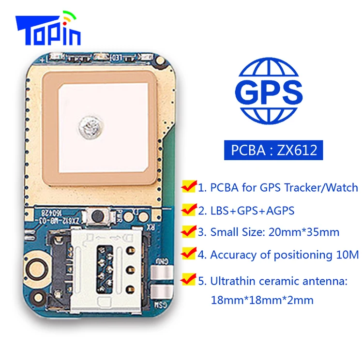 Zx612 Zx302 Zx303 Gps365 Topin Professional China Gps Tracker 