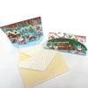 Handwork paper laser cut 3d greeting card making machine wholesale