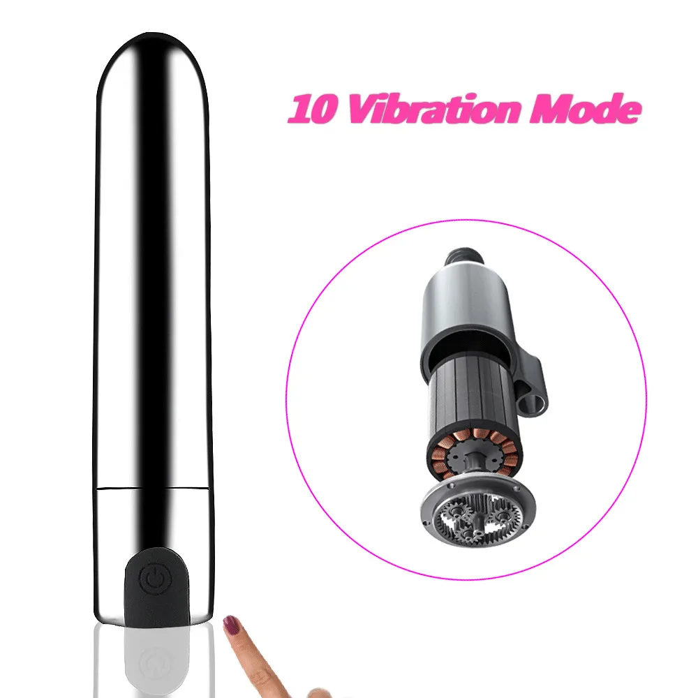 10 Modes Usb Charge Battery Size Sliver Bullet Vibrator Sex Toy Buy Usb Bullet Vibratorbullet 7846