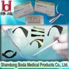 Absorbabl sutures material made by healthy animal chromic plain catgut with needle,disposable surgery thread USP4-0#0.75m in len