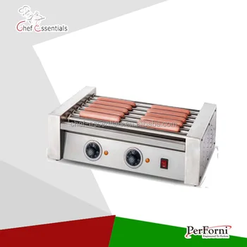 Eh 205 Électrique En Acier Inoxydable Hot dog Roller Grill Eh 205 Électrique En Acier Inoxydable Hot dog Roller Grill