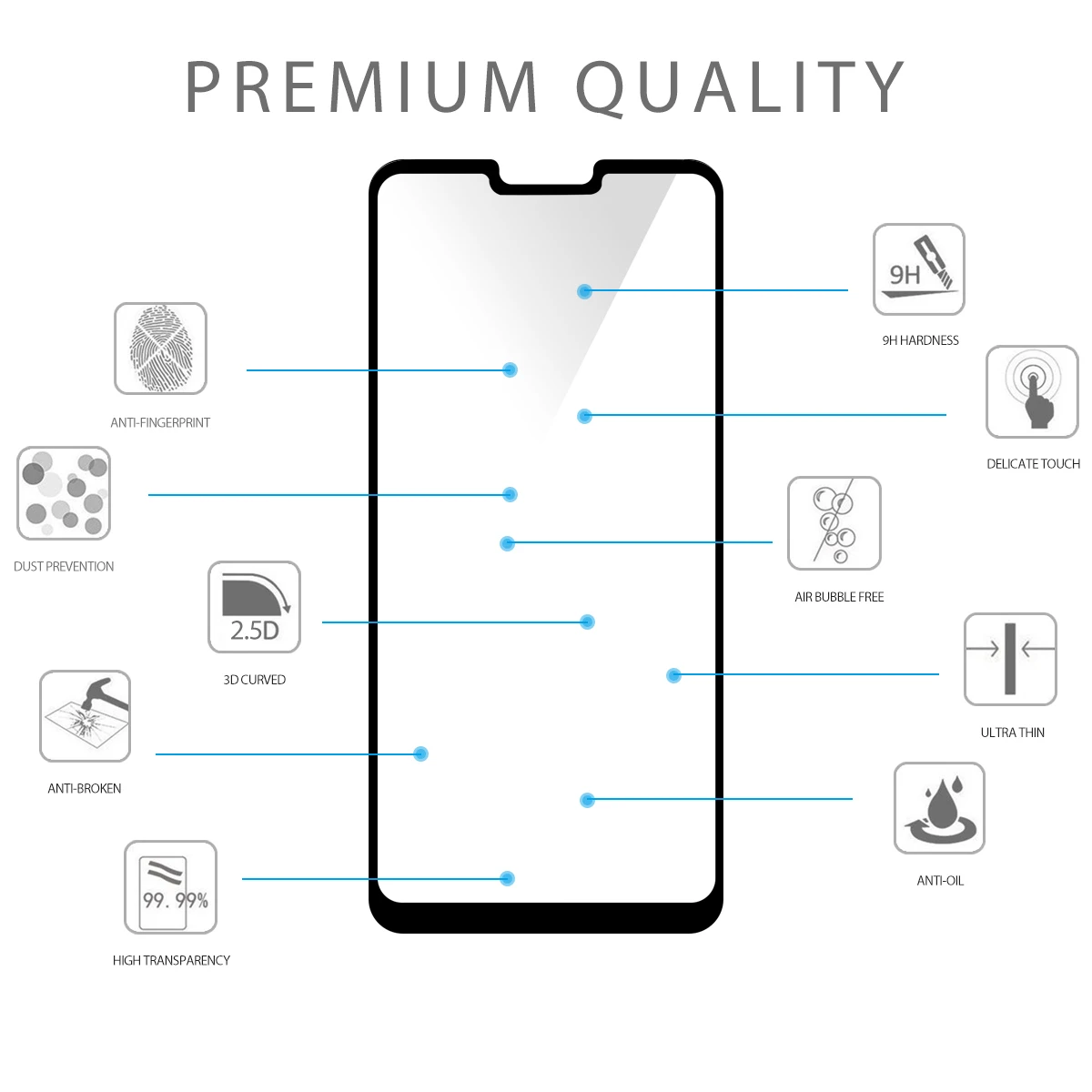 Tempered Glass Full Cover 2 5d Cured 9h Screen Protector For Lg G7 Thinq Free Sample Buy Screen Protector For Lg G7 Thinq Full Cover Screen Protector Tempered Glass Screen Protector Product On Alibaba Com