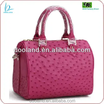 Classic Design Exotic Real Ostrich Skin Bag Women Genuine Classic Design Exotic Real Ostrich Skin Bag Women Genuine Leather Handbag